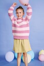 Lana Grossa Heft Kids Nr. 13 - Ganz schön Cool Modell 23 Pullover Mille