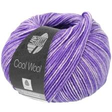 Lana Grossa Cool Wool print NEON 50g Farbe: 524 Neonlila