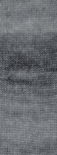 Lana Grossa Silkhair Haze Degradé - Superkid Mohair mit Seide Farbe: 1108 grau/anthrazit