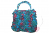 Handgestrickte M&auml;dchen-Handtasche