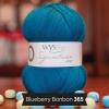 West Yorkshire Spinners Signature 4ply  "Sweet Shop " Farbe: Blueberry Bonbon