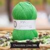 West Yorkshire Spinners Signature 4ply  "Sweet Shop " Farbe: Chocolate Lime