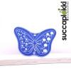 Succaplokki  "Helena " handgefertigtes Nadelmaß Schmetterling Blau