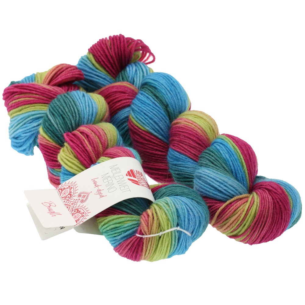 Lana Grossa Meilenweit Merino 50 hand-dyed LIMITED EDITION 100g Farbe: 213 Budh