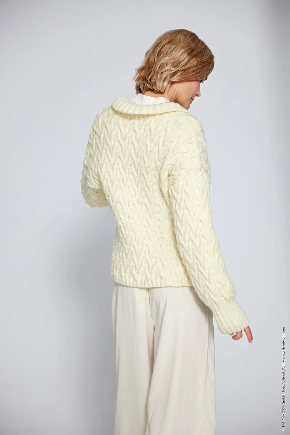 Lana Grossa Filati Classici Ausgabe 21 Modell 05 Cardigan Cool Merino