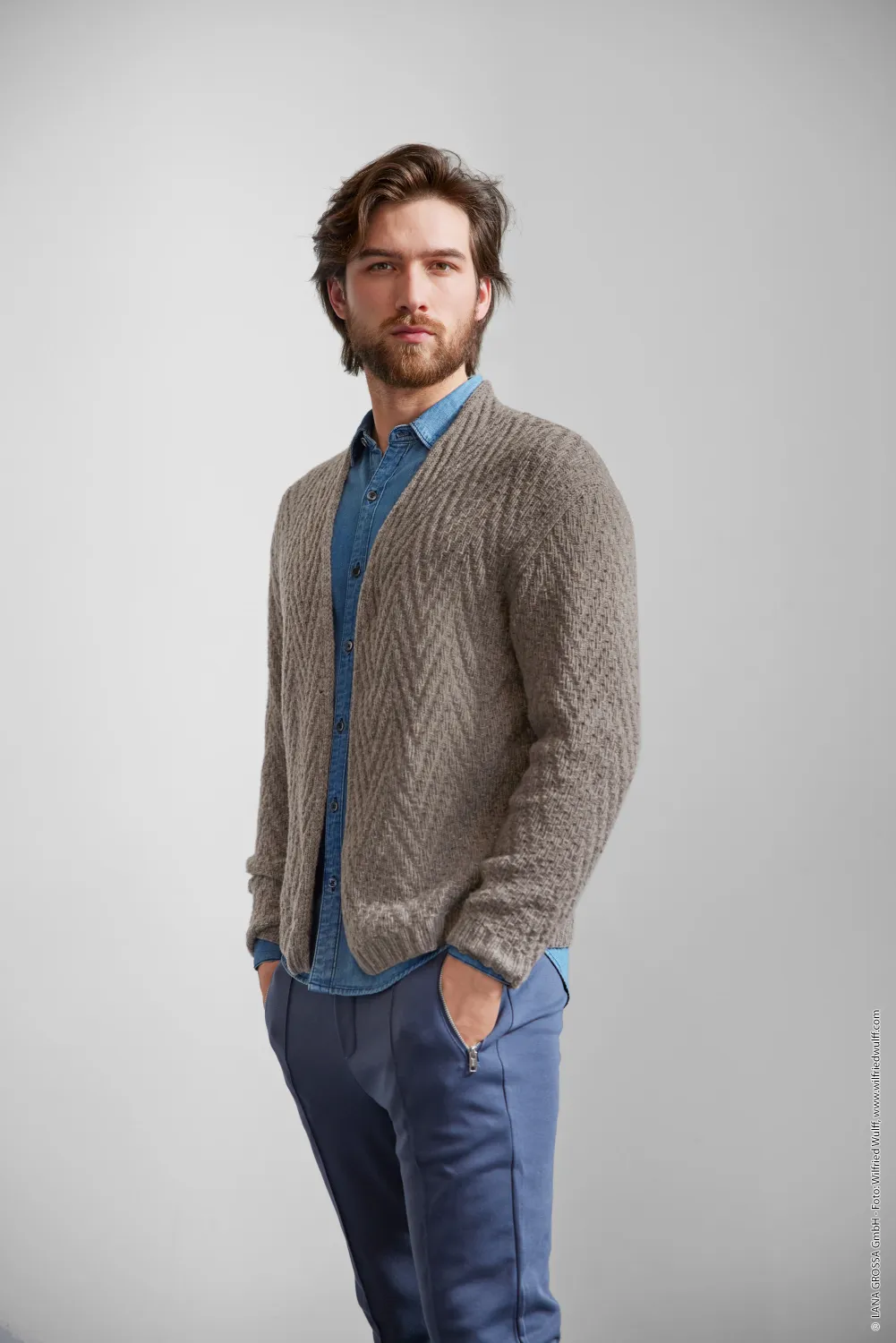 Lana Grossa Filati Classici Ausgabe 21 Modell 47 Cardigan