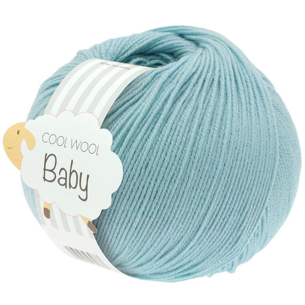 Lana Grossa Cool Wool Baby - extrafeines Merinogarn Farbe: 261 mint