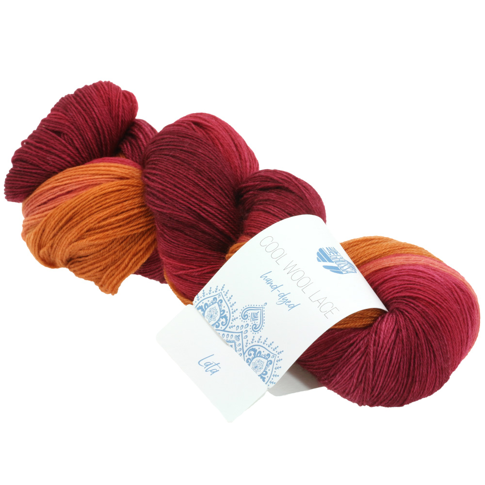 Lana Grossa Cool Wool Lace hand-dyed Farbe: 809 Lata