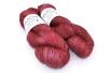 FuF Handdyed-Edition - Schimmernde Merino handgefärbt 100g Farbe: Burgund