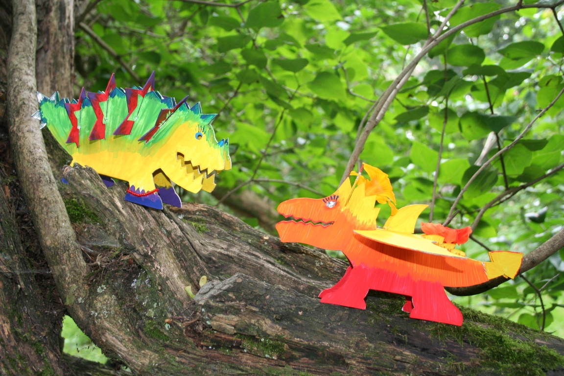 bibabox Kreativspielzeug Set - Die Drachen Modellbeispiel