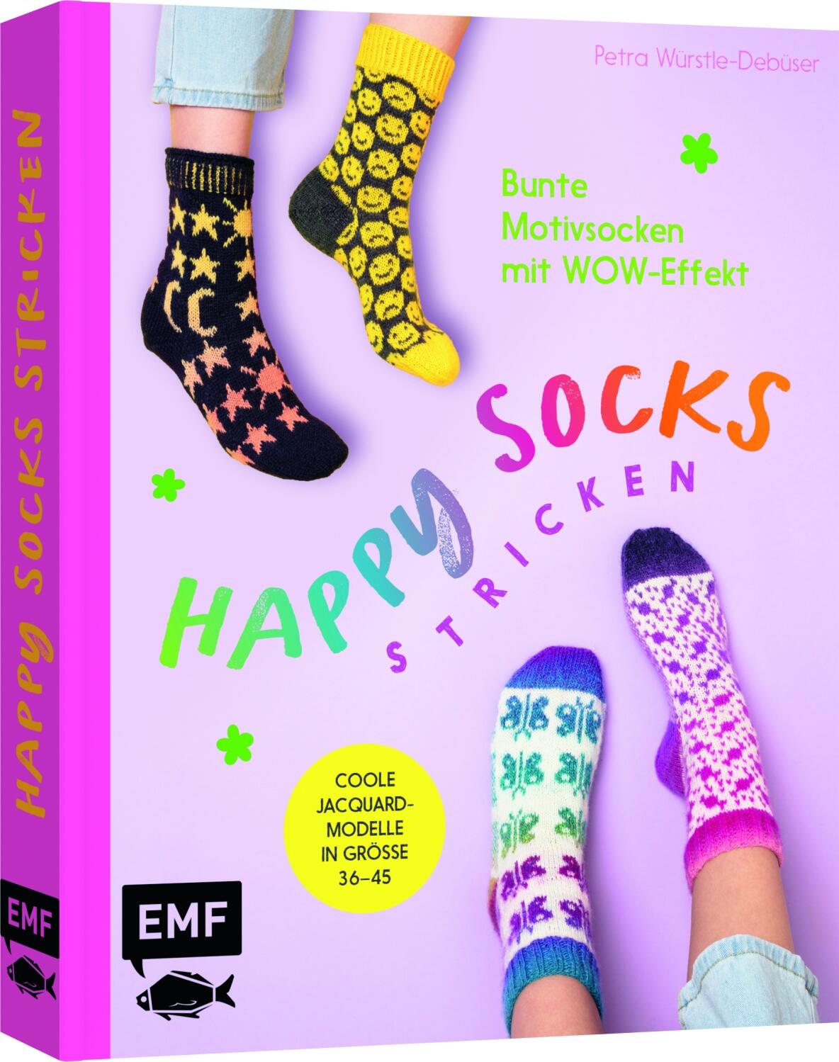Happy Socks stricken von Petra W&uuml;rstle-Deb&uuml;ser