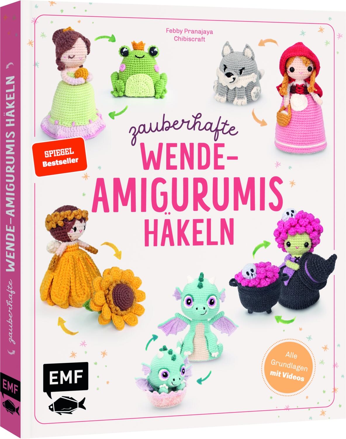 Zauberhafte Wende-Amigurumis h&auml;keln von Febby Pranajaya