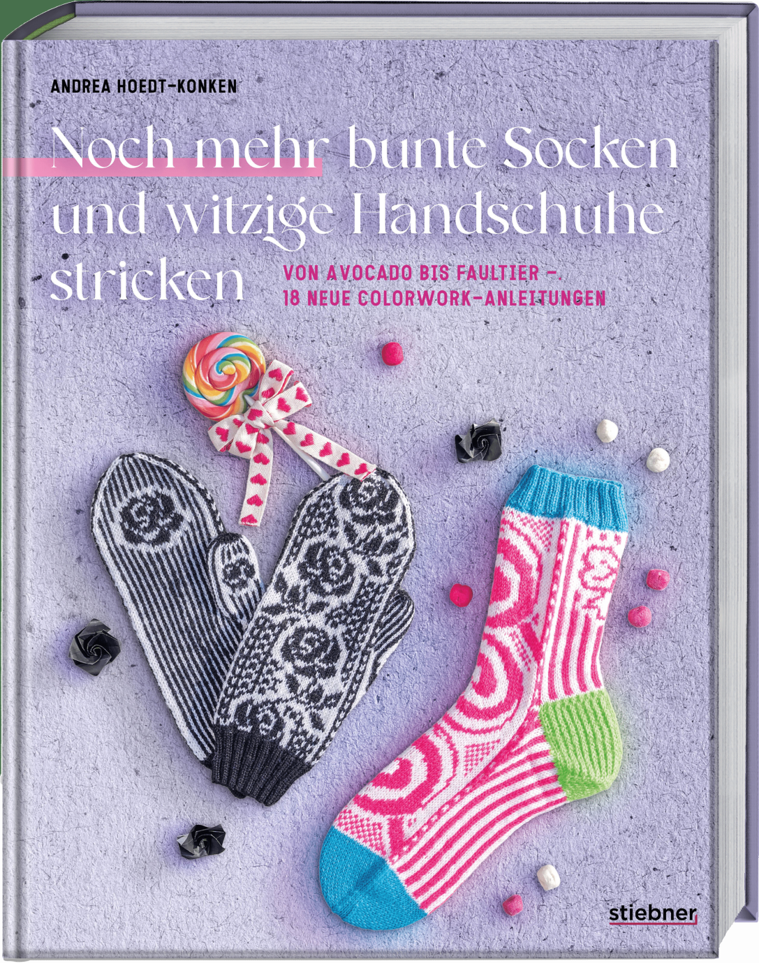 Noch mehr bunte Socken und witzige Handschuhe von Andrea Hoedt-Konken