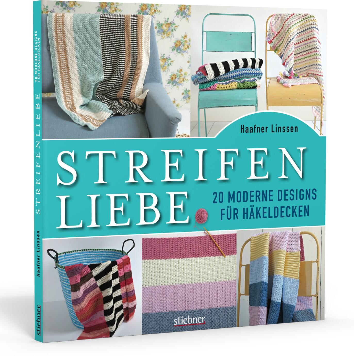 Streifenliebe 20 moderne Designs für Häkeldecken von H. Linssen