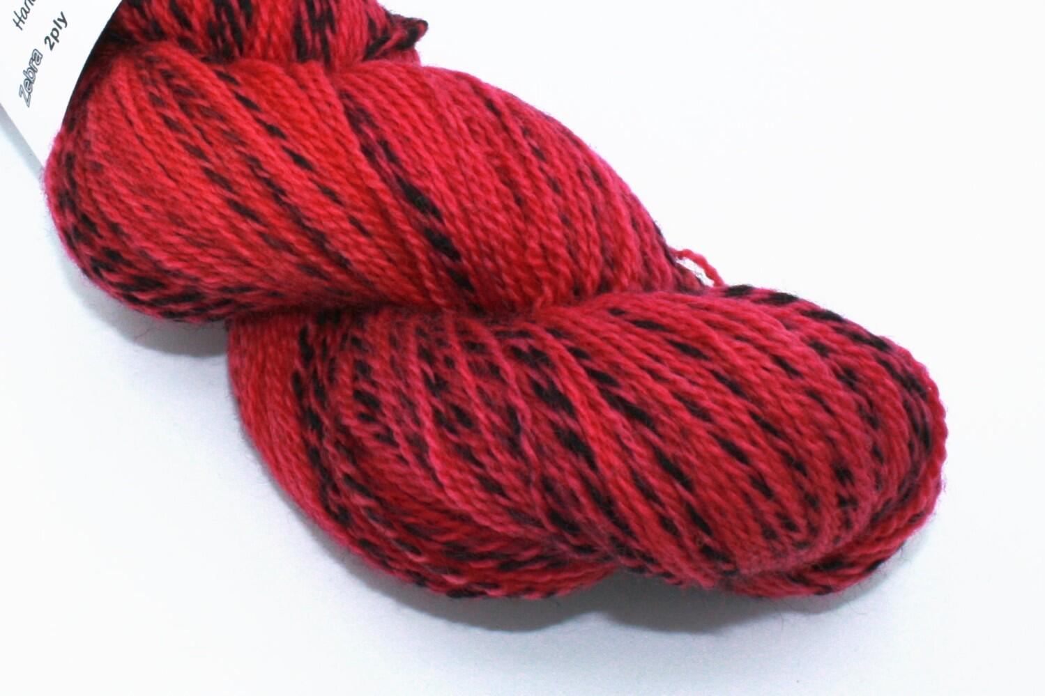 FuF Handgefärbt ZEBRA 2ply 100g