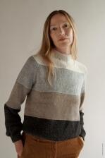 Lana Grossa Heft Nordic Knits Modell 12 Top-Down Pullover