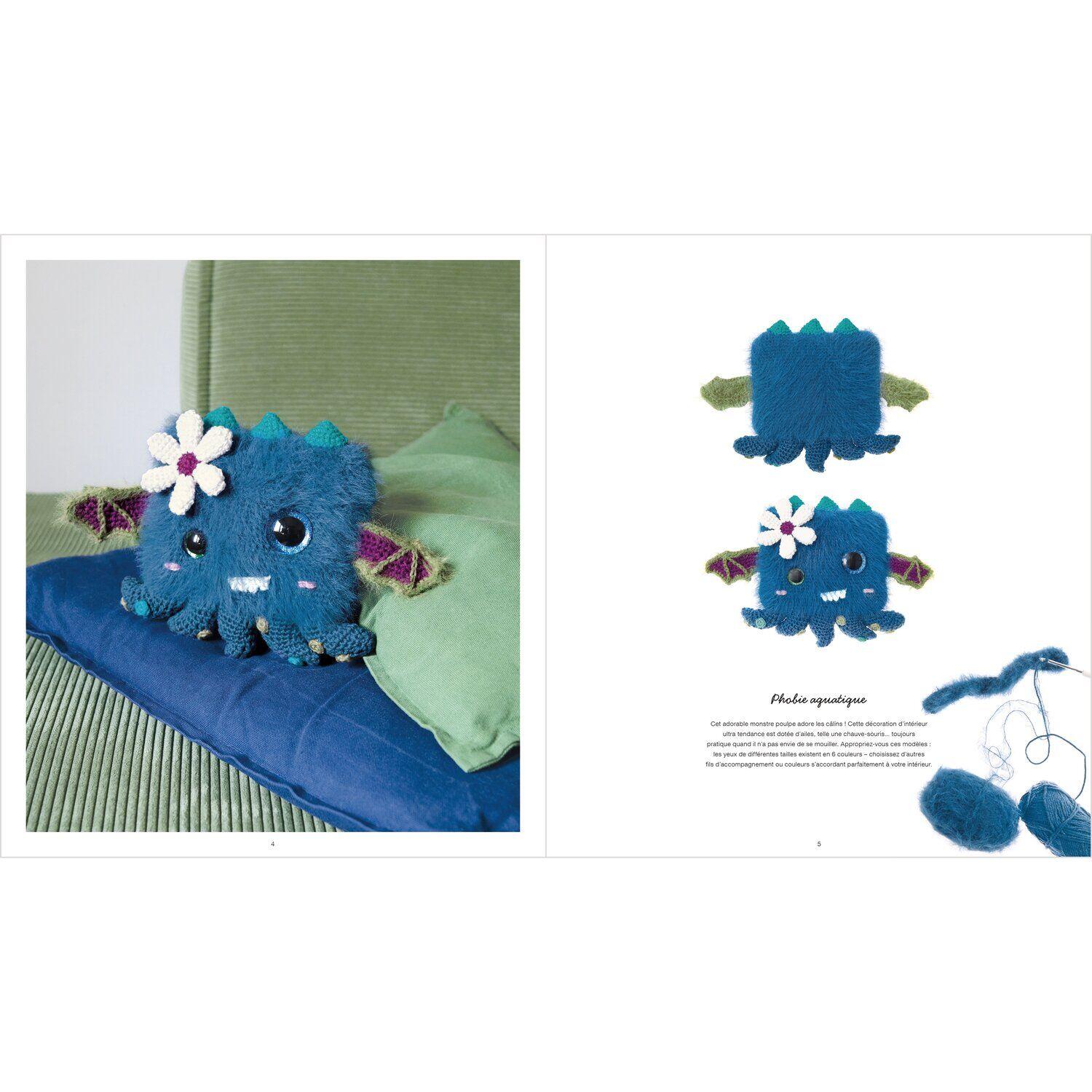 Rico Design Ricorumi Marvellous Monsters Under my Bed MOdellbeispiel