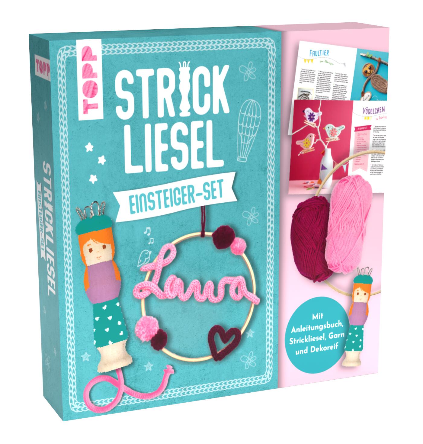 Kreativ-Set: Strickliesel Einsteiger-Set