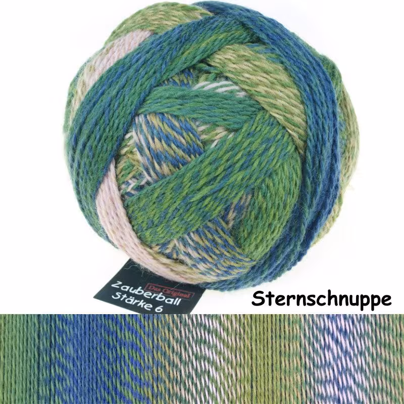 Schoppel Wolle Zauberball Crazy 6-fach Farbe: Sternschnuppe