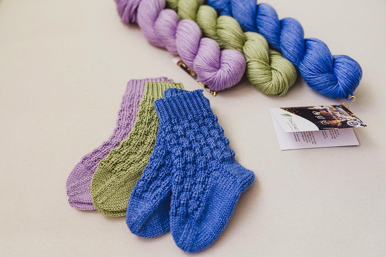 Pascuali Strickset SIGI SOCKS Farbbeispiele