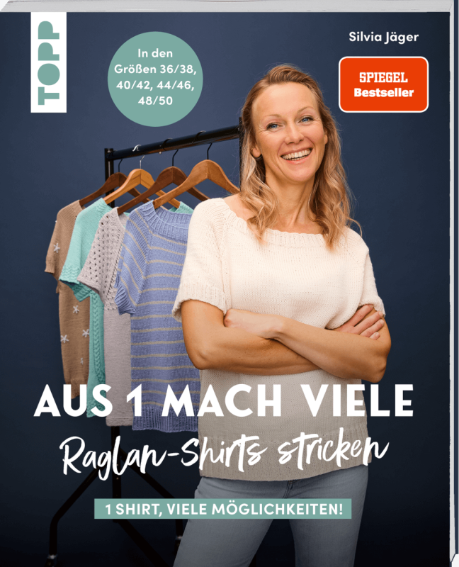 Aus 1 mach viele. Raglan-Shirts stricken von Silvia J&auml;ger