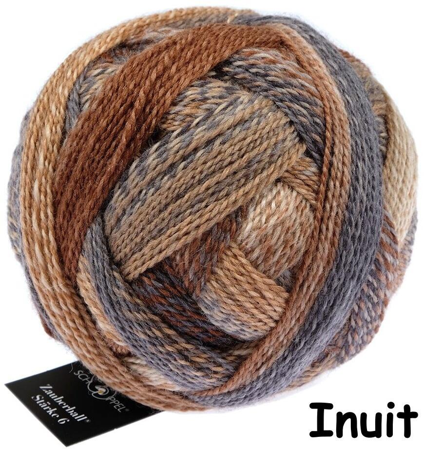 Schoppel Wolle Zauberball® Crazy Stärke 6 150g Farbe: Inuit