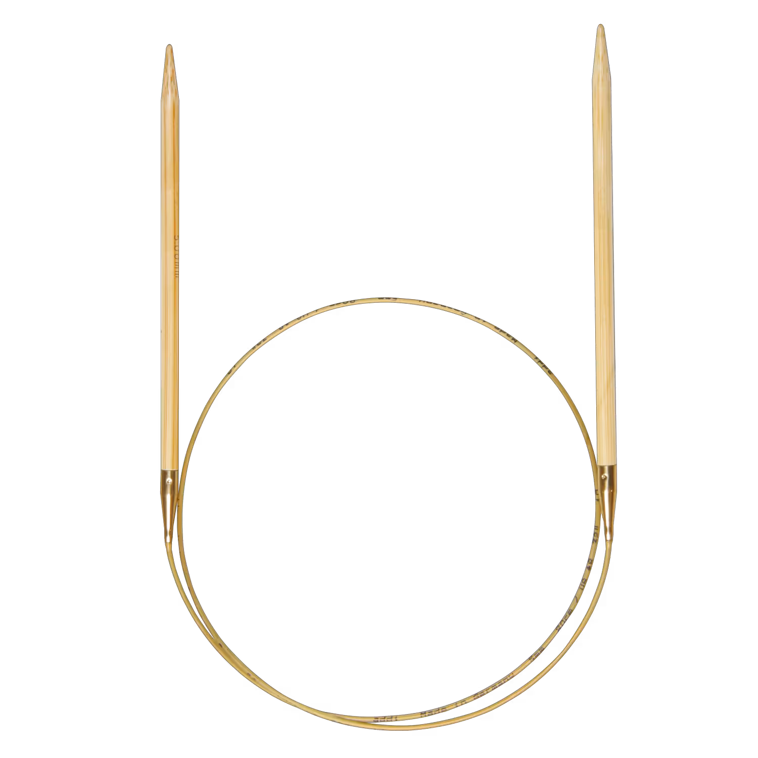 addi Rundstricknadeln 80cm aus Bambus