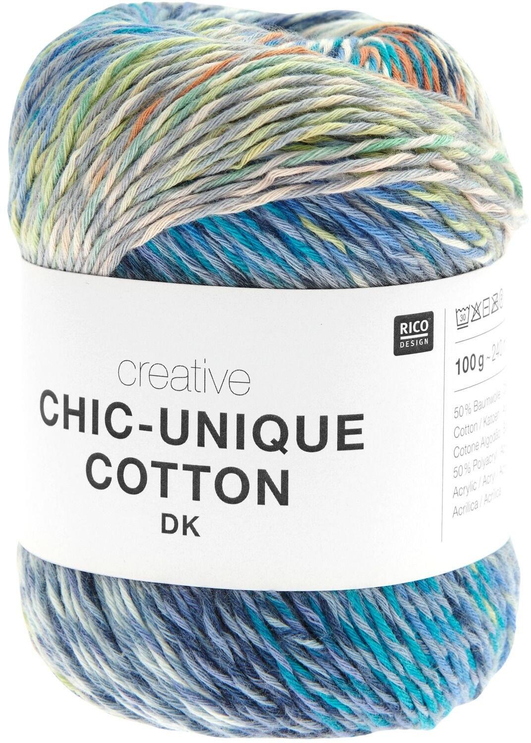 Rico Creative Chic-Unique Cotton DK 100g Farbe: 006 Fresh