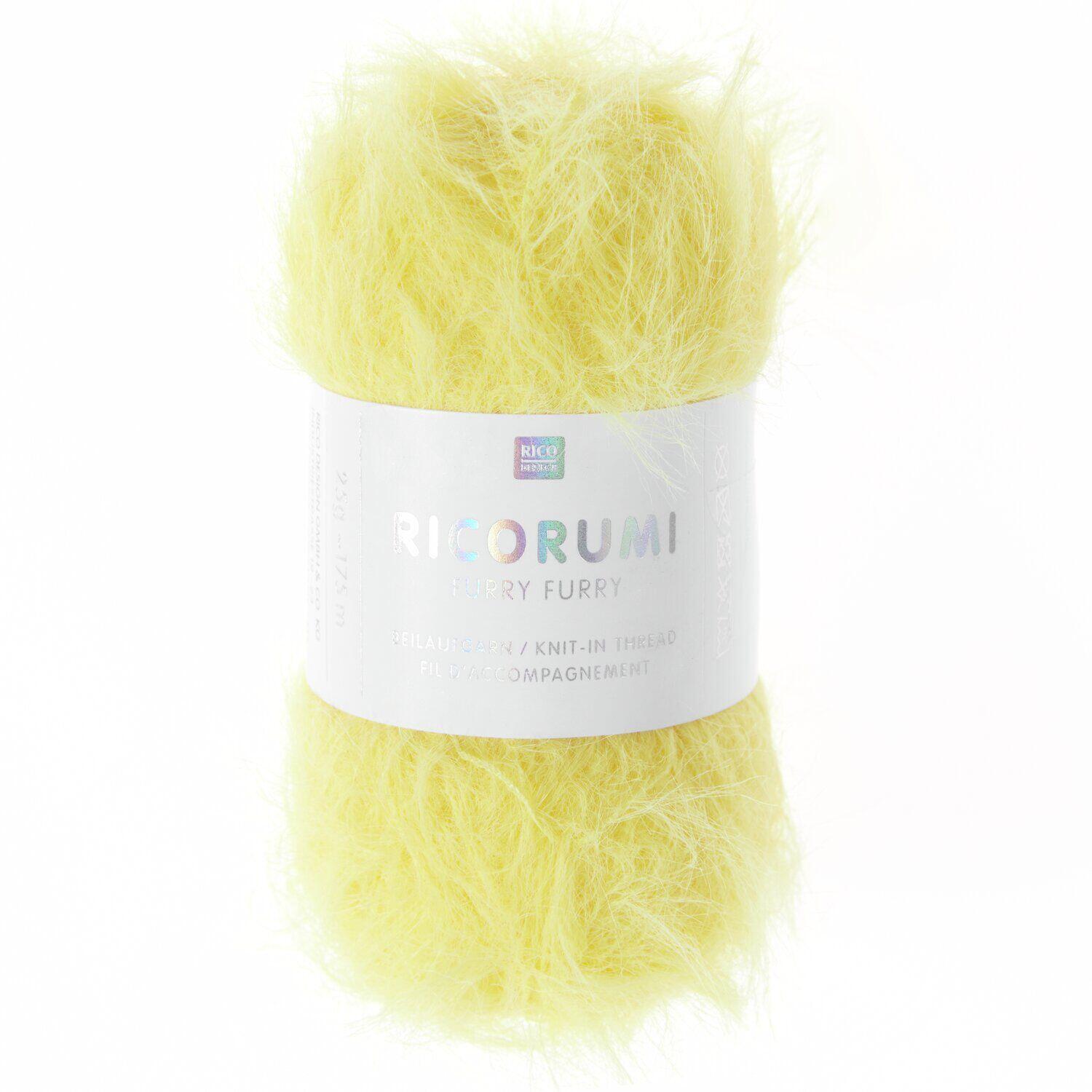 Ricorumi Furry Furry 25g Farbe: 002 Gelb