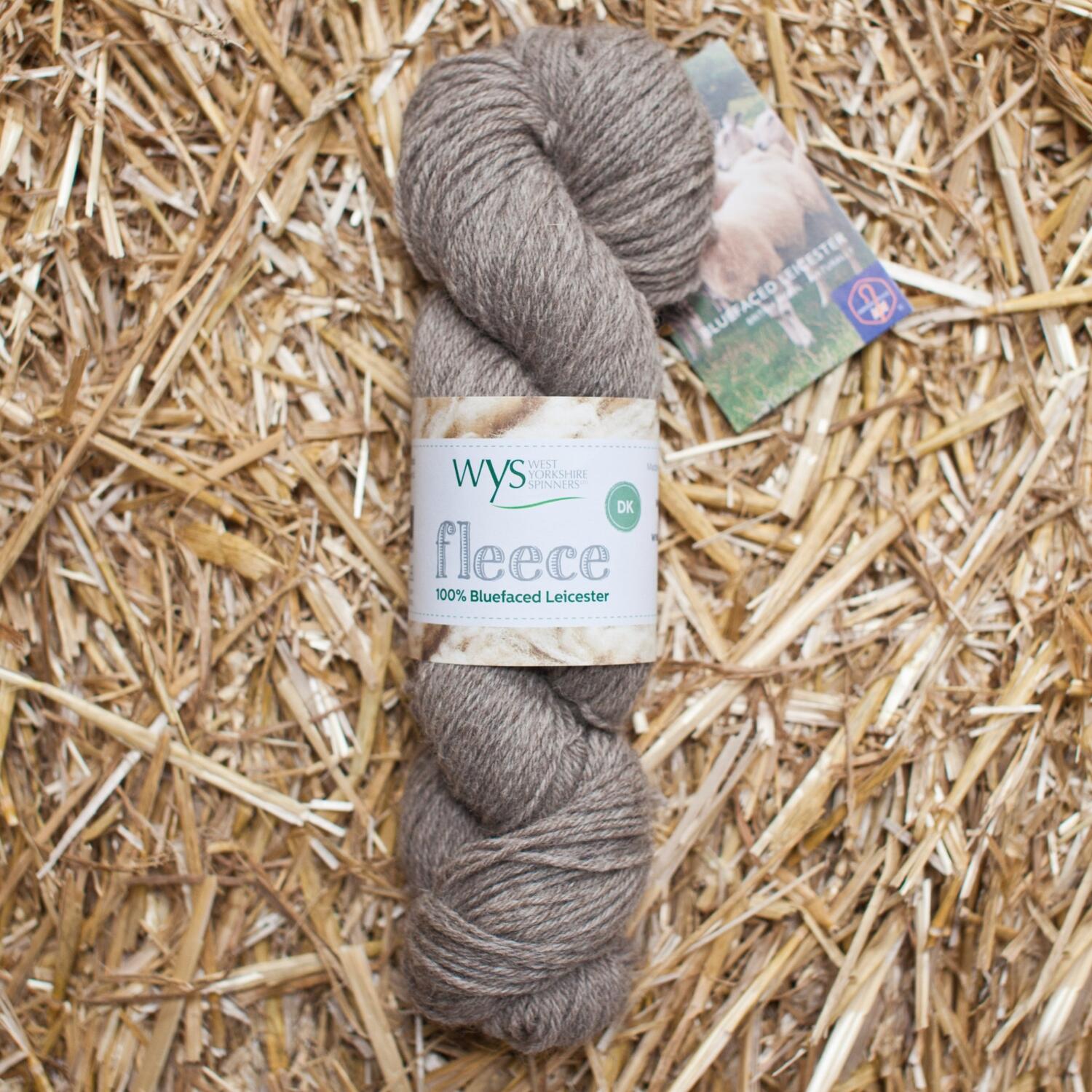 West Yorkshire Spinners  "Fleece " - Natural Collection Bluefaced Leicester  Light Brown