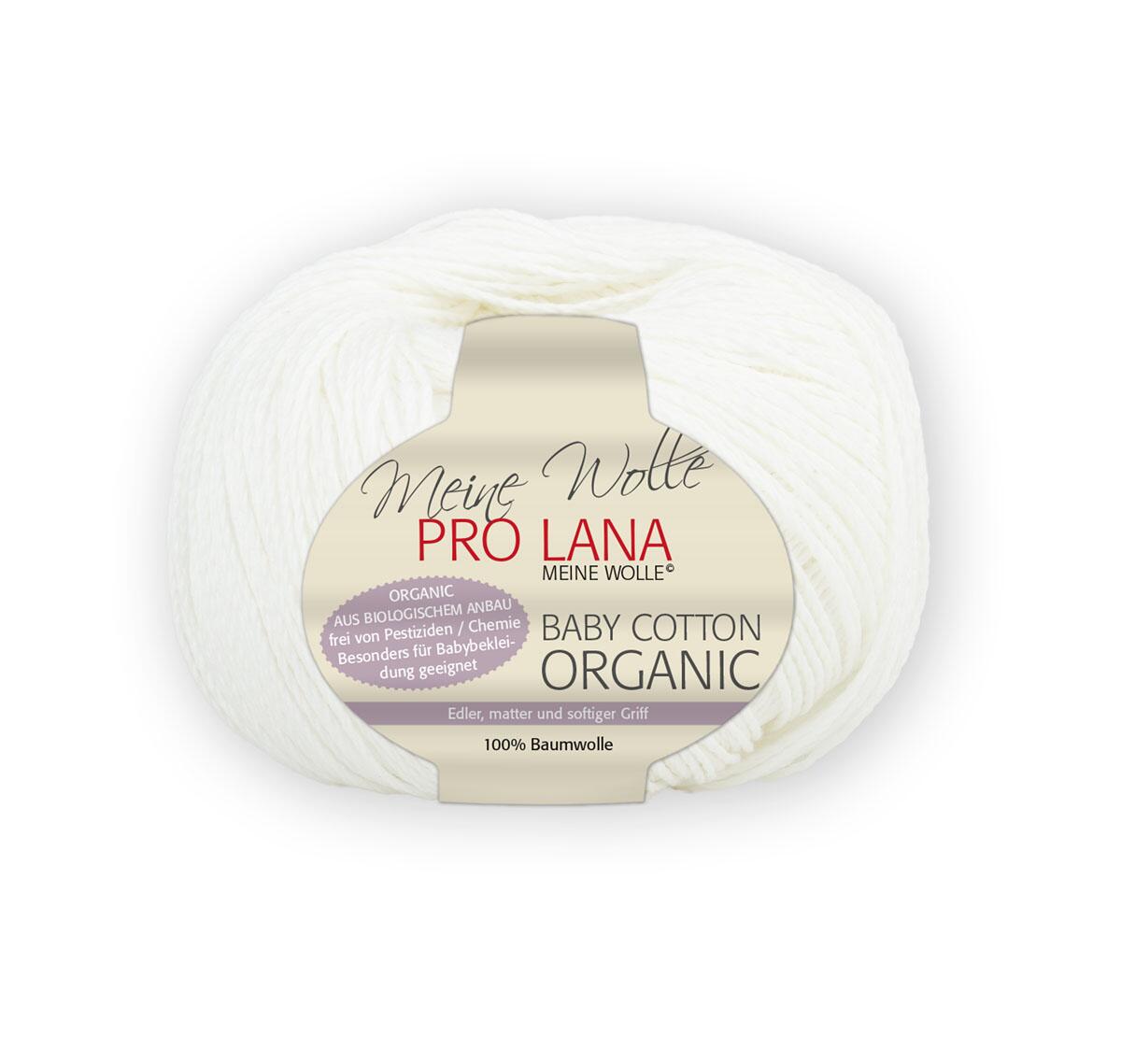 Pro Lana Baby Cotton organic Farbe: 01 weiß