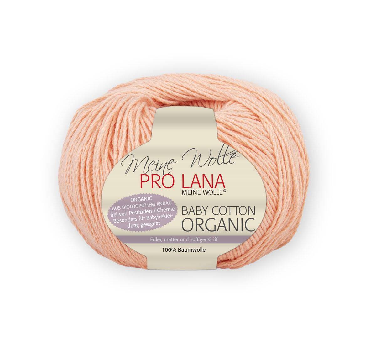 Pro Lana Baby Cotton organic Farbe: 25 apricot