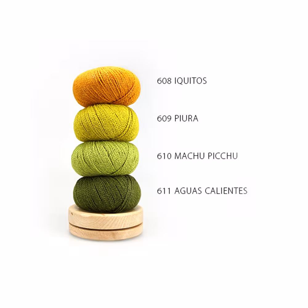 Pascuali Balayage 50g Farbschema 3 Grün-Gelb