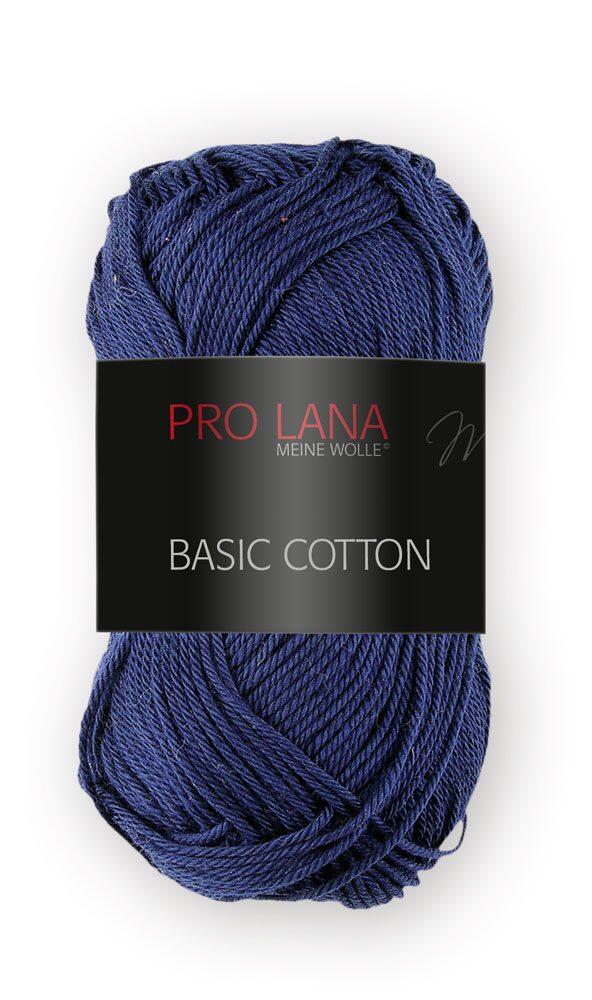 Pro Lana Basic Cotton - feines Baumwollgarn in vielen Farben: 50 marine