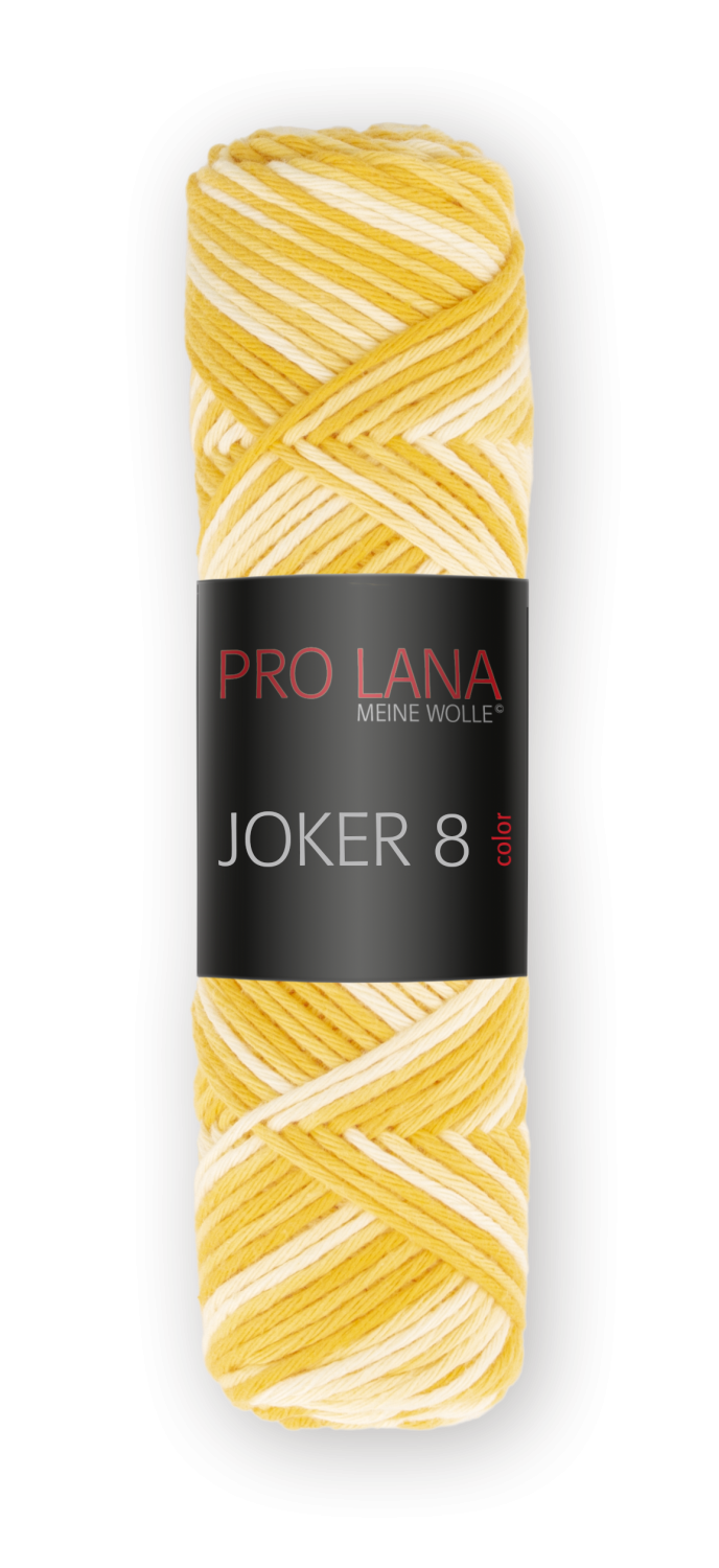 Joker 8 color mehrfarbiges Häkelgarn aus reiner Baumwolle NM14/8 Farbe: 541