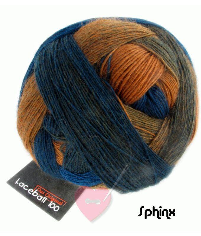 Schoppel Lace-Ball 100 - Lacegarn in vielen kreativen Färbungen aus 100% Schurwolle vom Merinoschaf Färbung: Sphinx