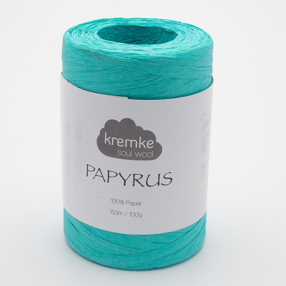 Kremke Soul Wool Papyrus 100g Farbe: 021 Türkis