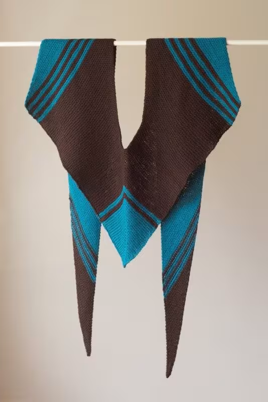 strickmich! Anleitung - Shore Hap Joy Tuch von Martina Behm