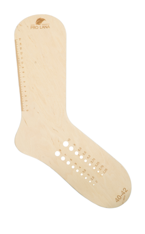 Pro Lana Sockenspanner - Sockblocker aus Holz Gr 44-42