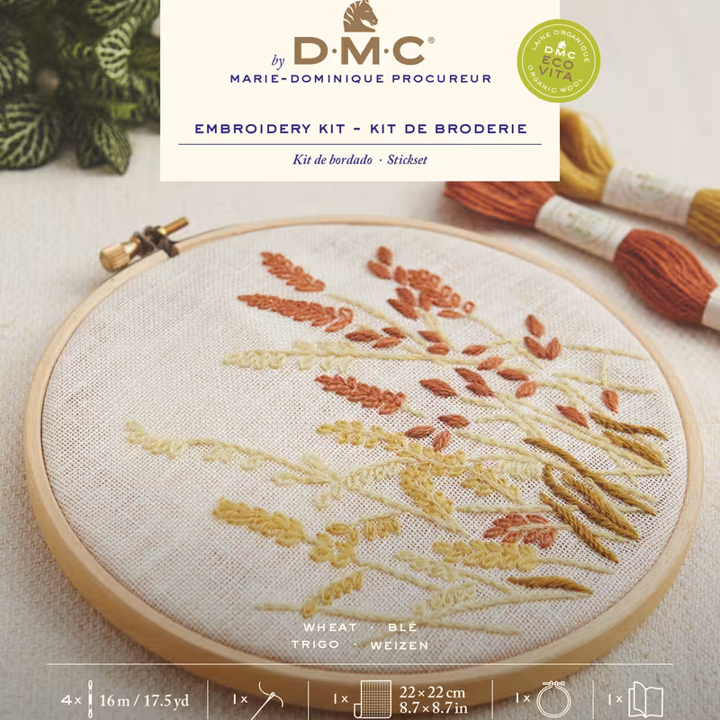 DMC Stickset Weizen von Marie D. Procureur