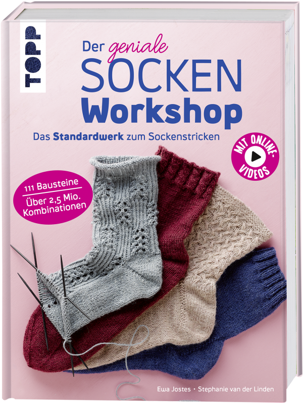 Buch - Der geniale Socken-Workshop von E. Jostes und S. van der Linden