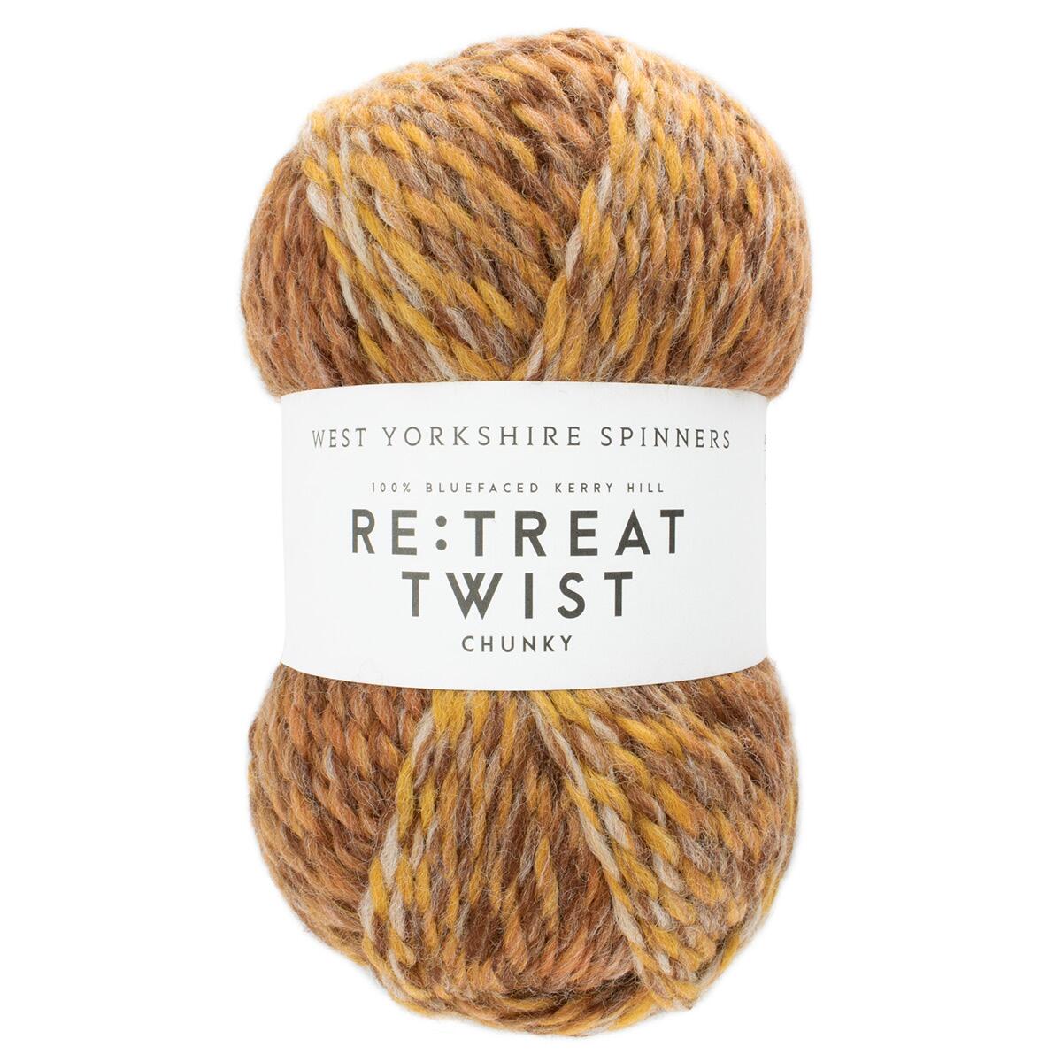 WYS RE:TREAT Twist Chunky 100g Farbe: 1274 Golden Hour