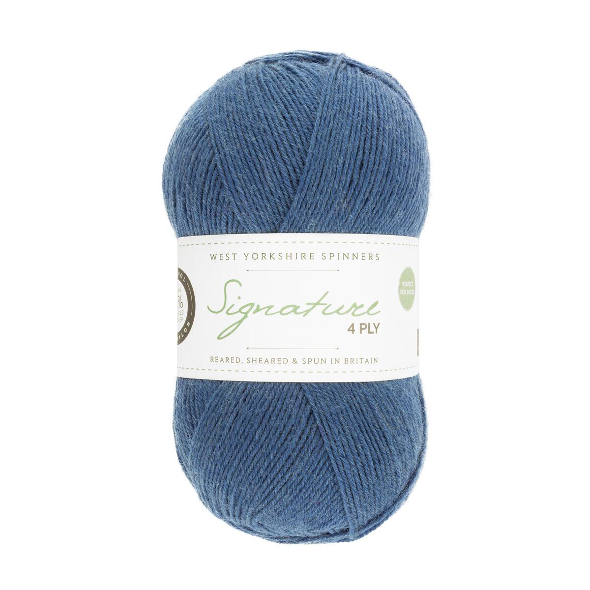 West Yorkshire Spinners Signature 4ply Unis 100g Farbe: 157 Juniper