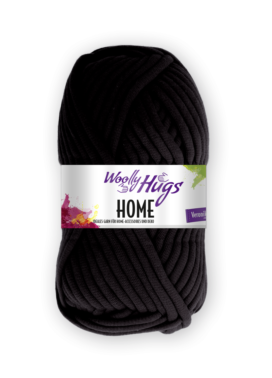 Woolly Hugs Home 100g Farbe: 099 Schwarz