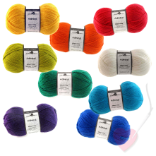 Schoppel Wolle Admiral 4-fach Uni 100g Sockengarn