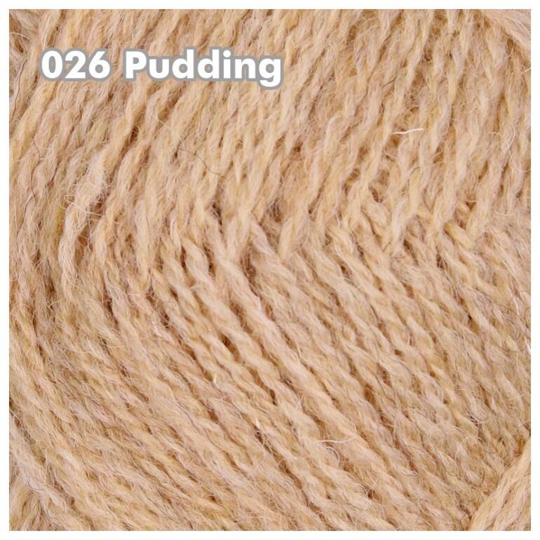 Baa Ram Ewe Pip Colourwork 4ply 25g Farbe: 026 Pudding