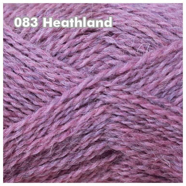 Baa Ram Ewe Pip Colourwork 4ply 25g Farbe: 083 Heathland