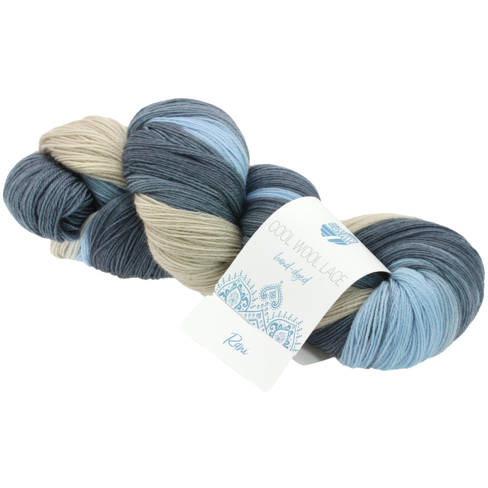 Lana Grossa Cool Wool Lace hand-dyed Farbe: 808 Rani