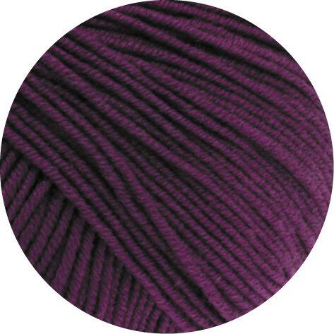 Lana Grossa Cool Wool uni - extrafeines Merinogarn Farbe: 2023 dunkelviolett