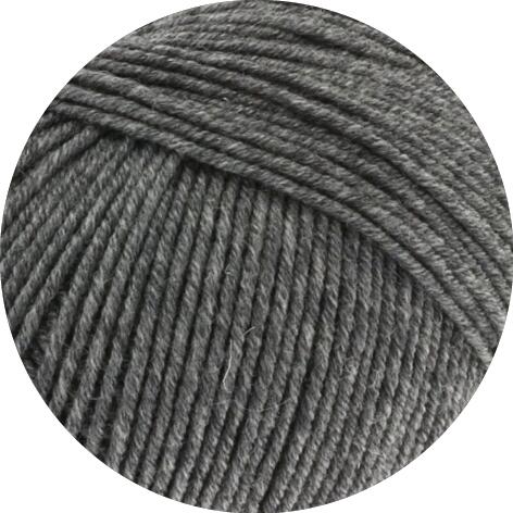 Lana Grossa Cool Wool Melange 50g Farbe: 412 Dunkelgrau meliert